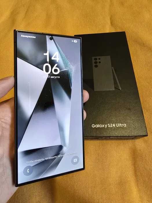 Samsung galaxy S24 Ultra 12/256gb Duos titanium black sm-s928b ds