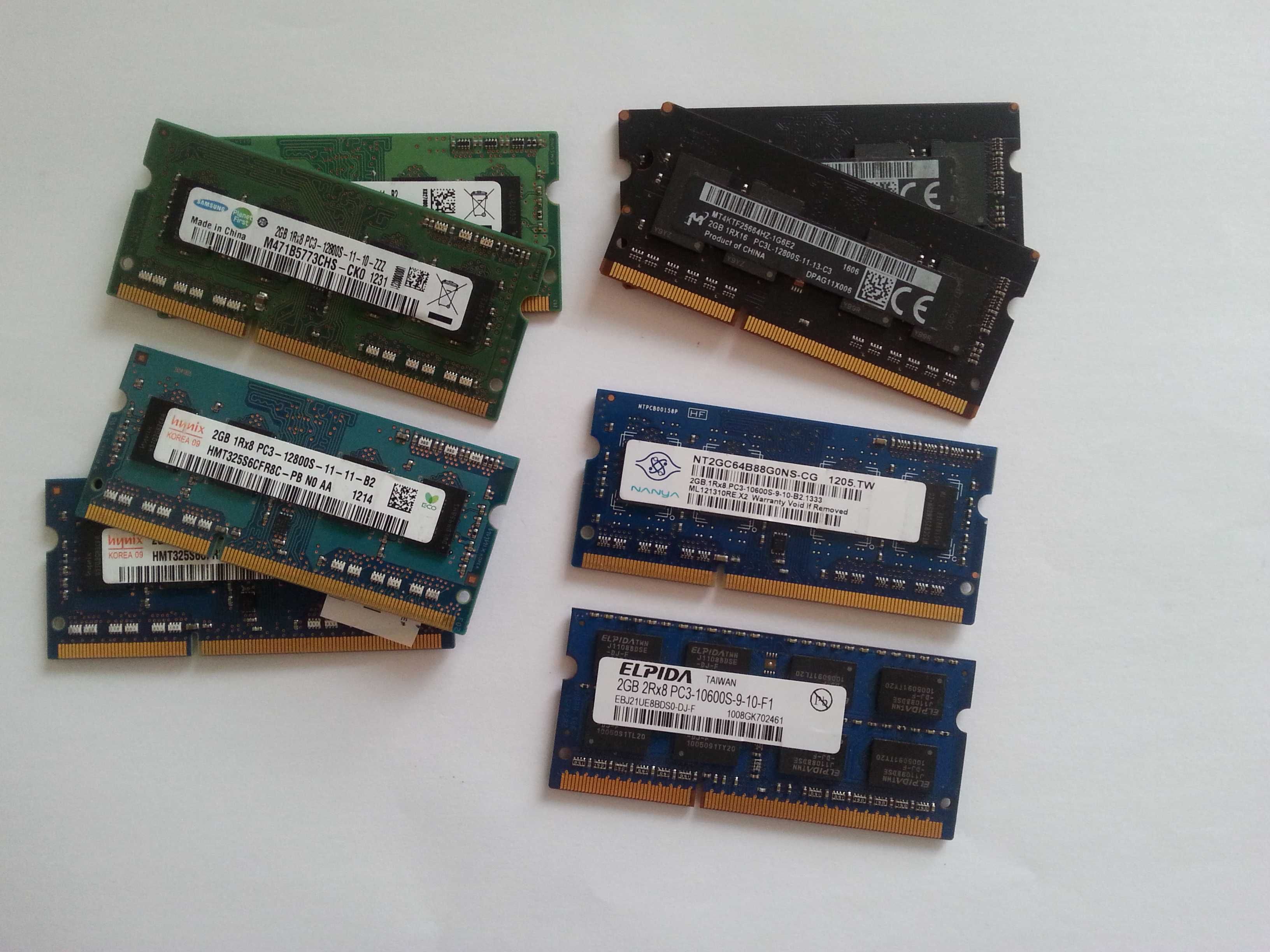 Kości RAM sodimm- DDR4 4GB,8GB-DDR3 4GB,8GB. Laptop.Polecam.