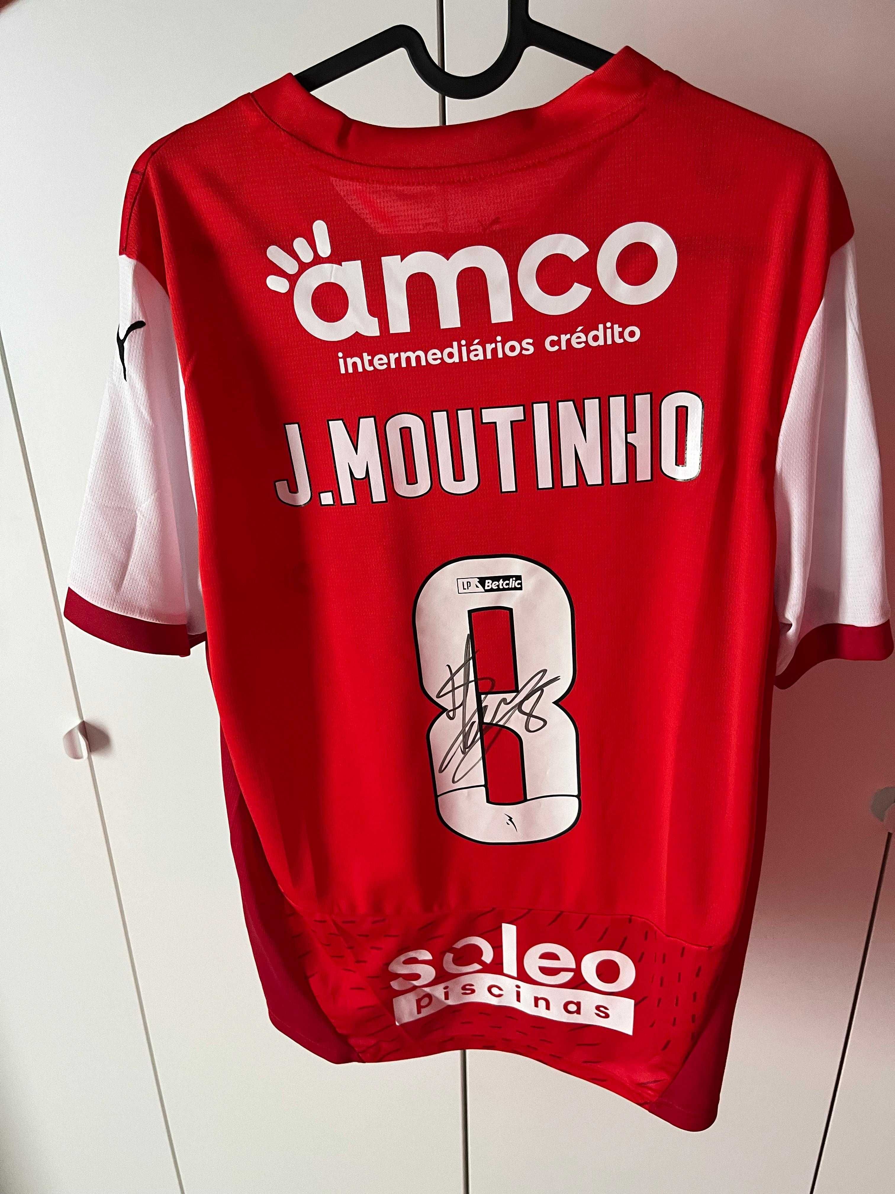 Camisola SC Braga 24/25 autografada João Moutinho