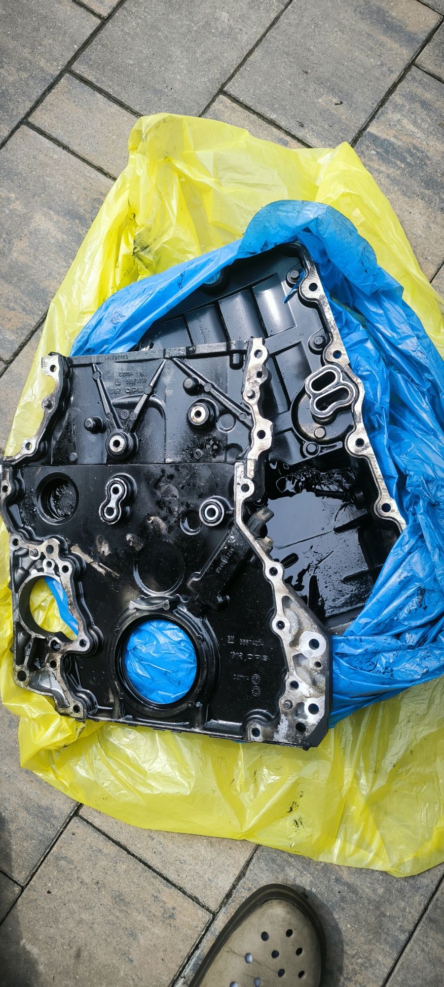 Silnik opel 1,6 CDTI DTL DTE góra silnika komplet