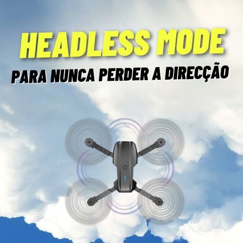 MINI DRONE (HD 4K) - Bom p/ Principiantes