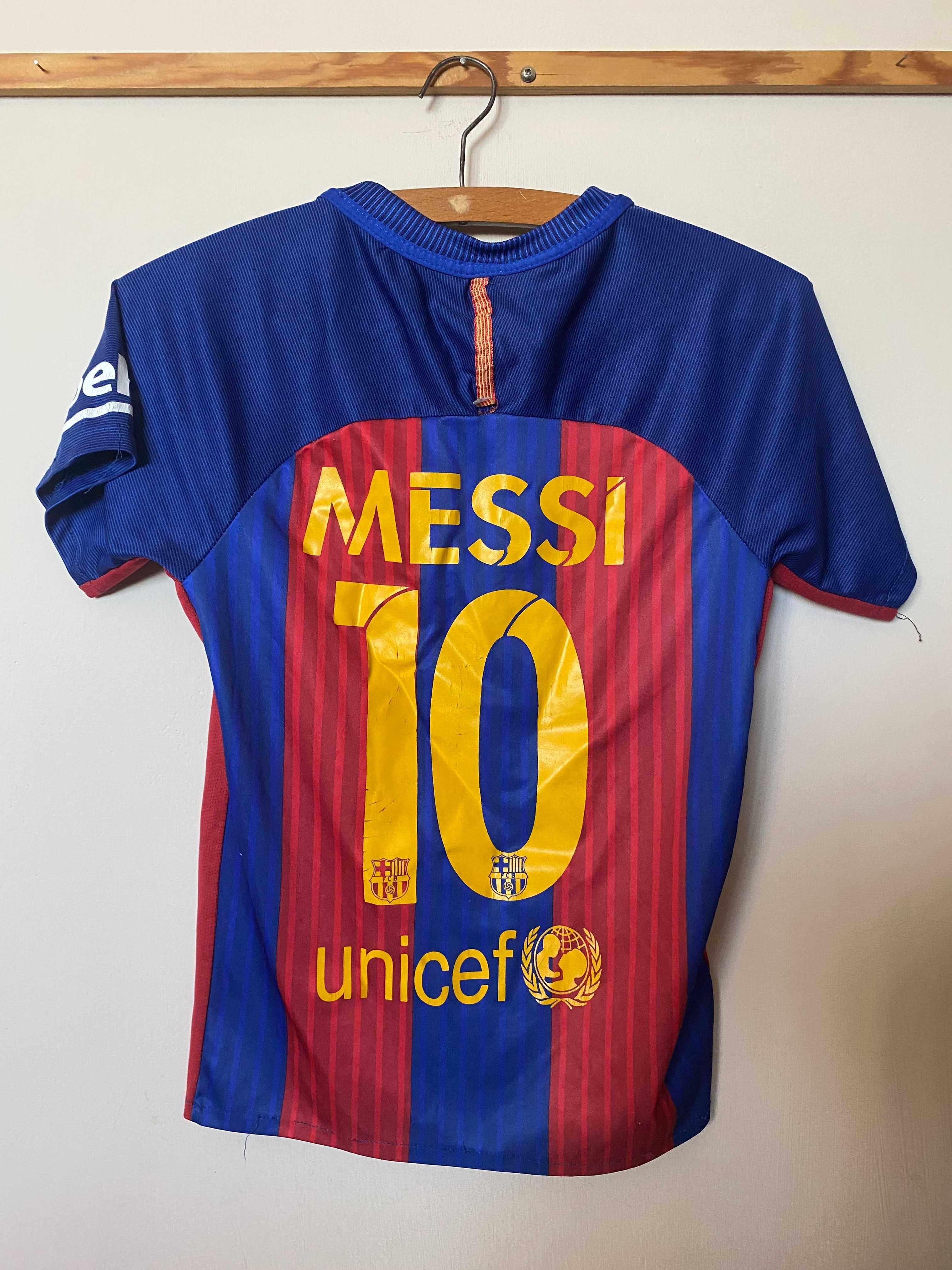 F.C. BARCELONA 2016 - 2017 nr 10 MESSI - Nike - dziecięcy - UNIKAT