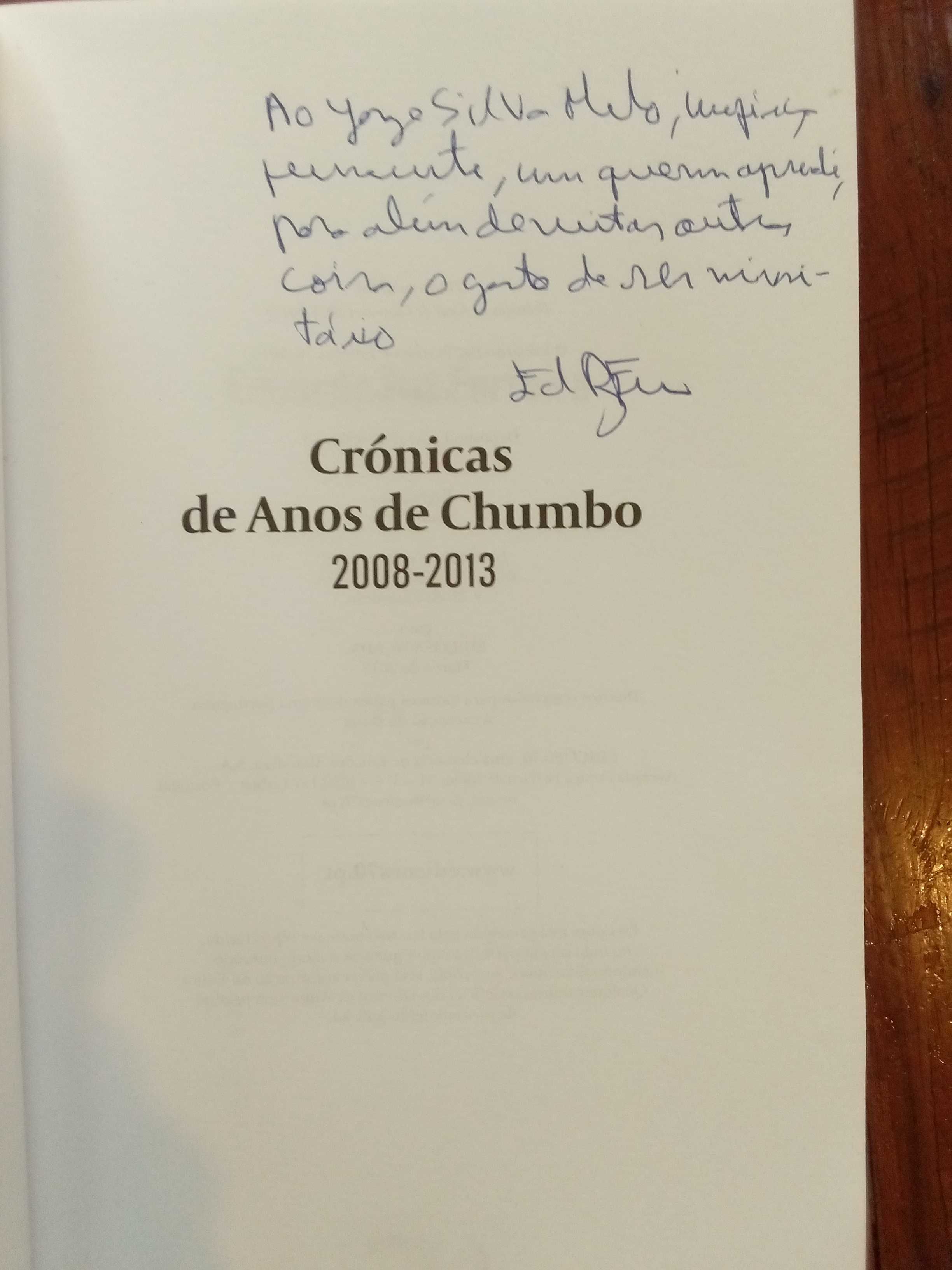 Eduardo Paz Ferreira - Crónicas de anos de chumbo [autografado]