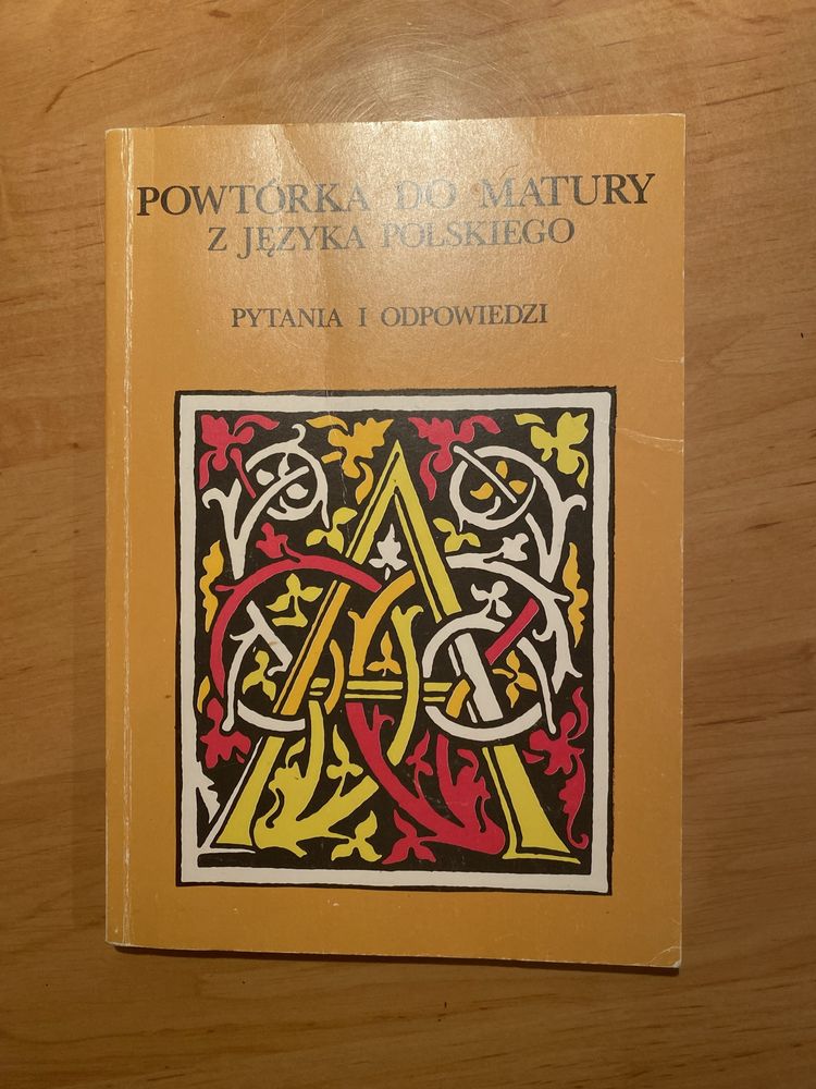 Powtorka do matury z jezyka polskiego