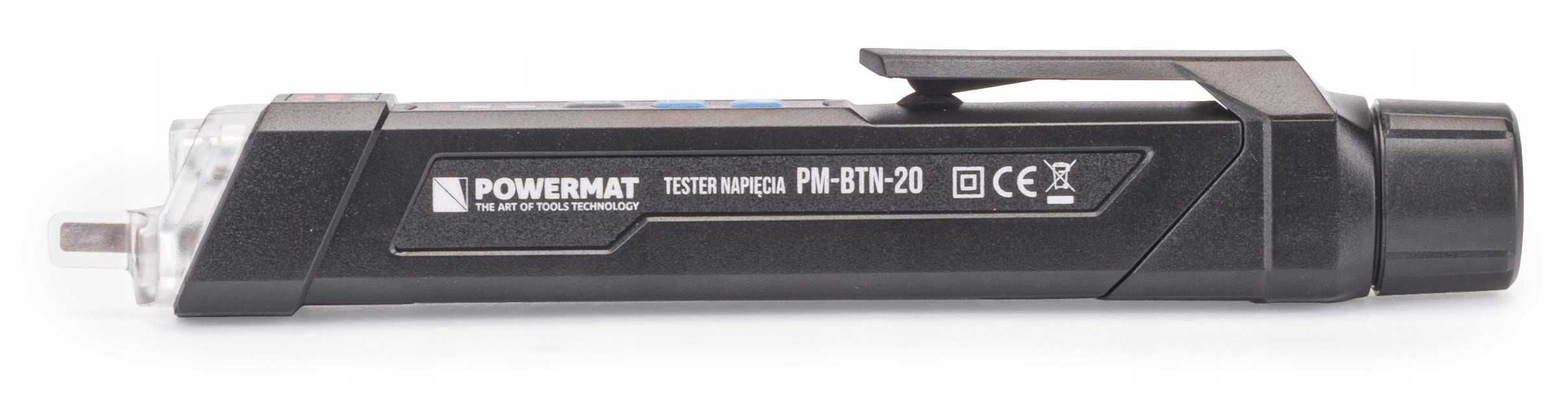 Bezdotykowy Tester NAPIĘCIA Próbnik LED 1000V NCV PM-BTN-20 PM1042
