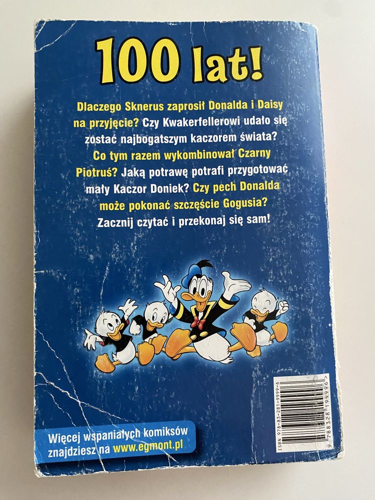 Komiks Kaczor Donald Myszka Miki MegaGiga - 55 - 100 lat.