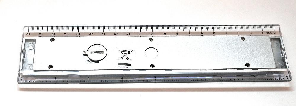 Calculadora com régua da Fiat NOVA