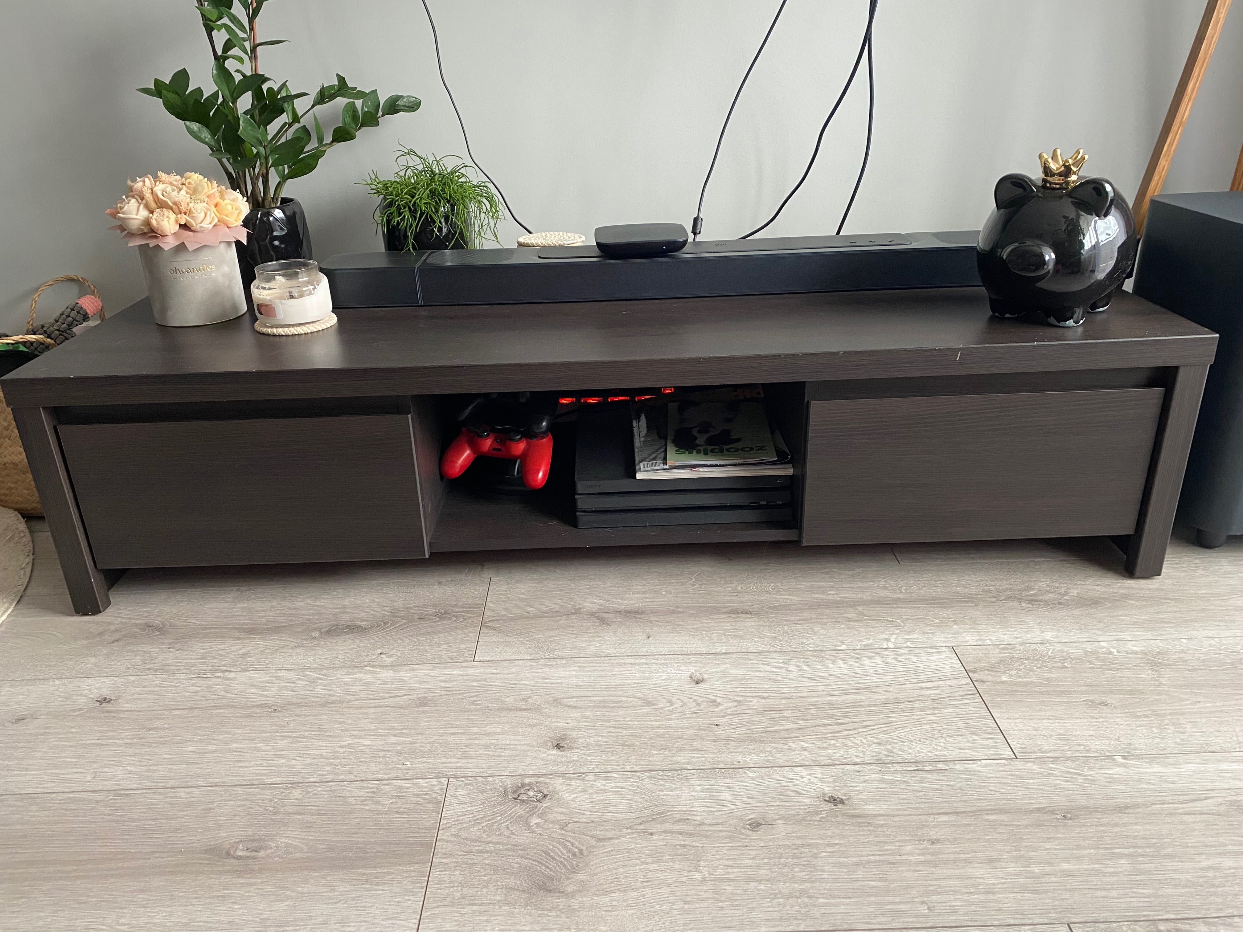 Szafka RTV Black Red White venge