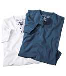 2 X Koszulka męska bawełniana 3XL zestaw T-shirt R1031 ATLAS FOR MEN