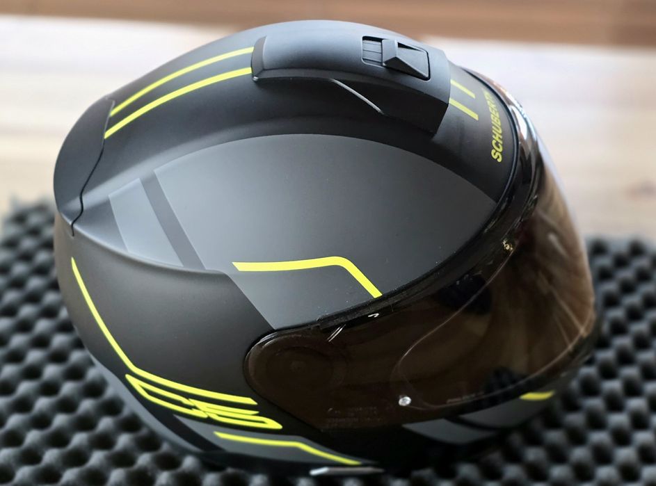 Kask szczękowy Schuberth C5 MASTER YELLOW rozm. XL