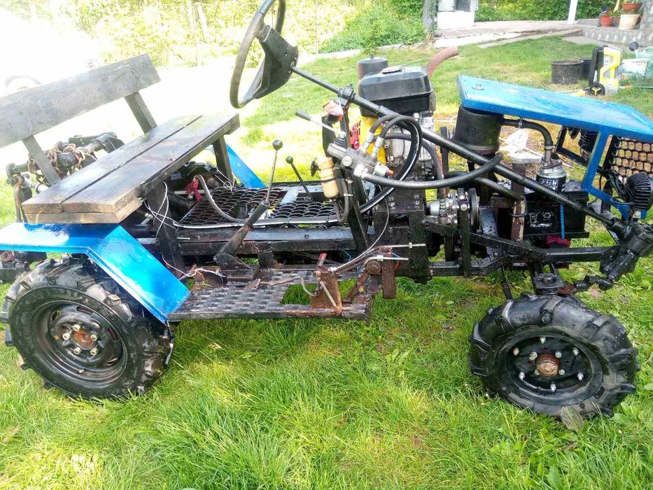 Міні трактор саморобний
