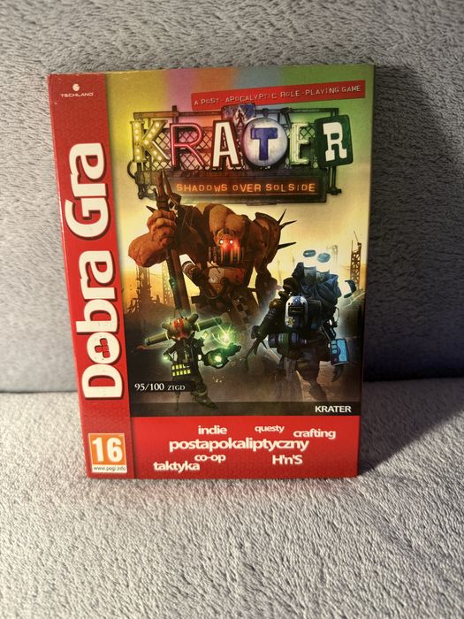 Gra PC Krater Shadows over solside - postapokaliptyczny klimat