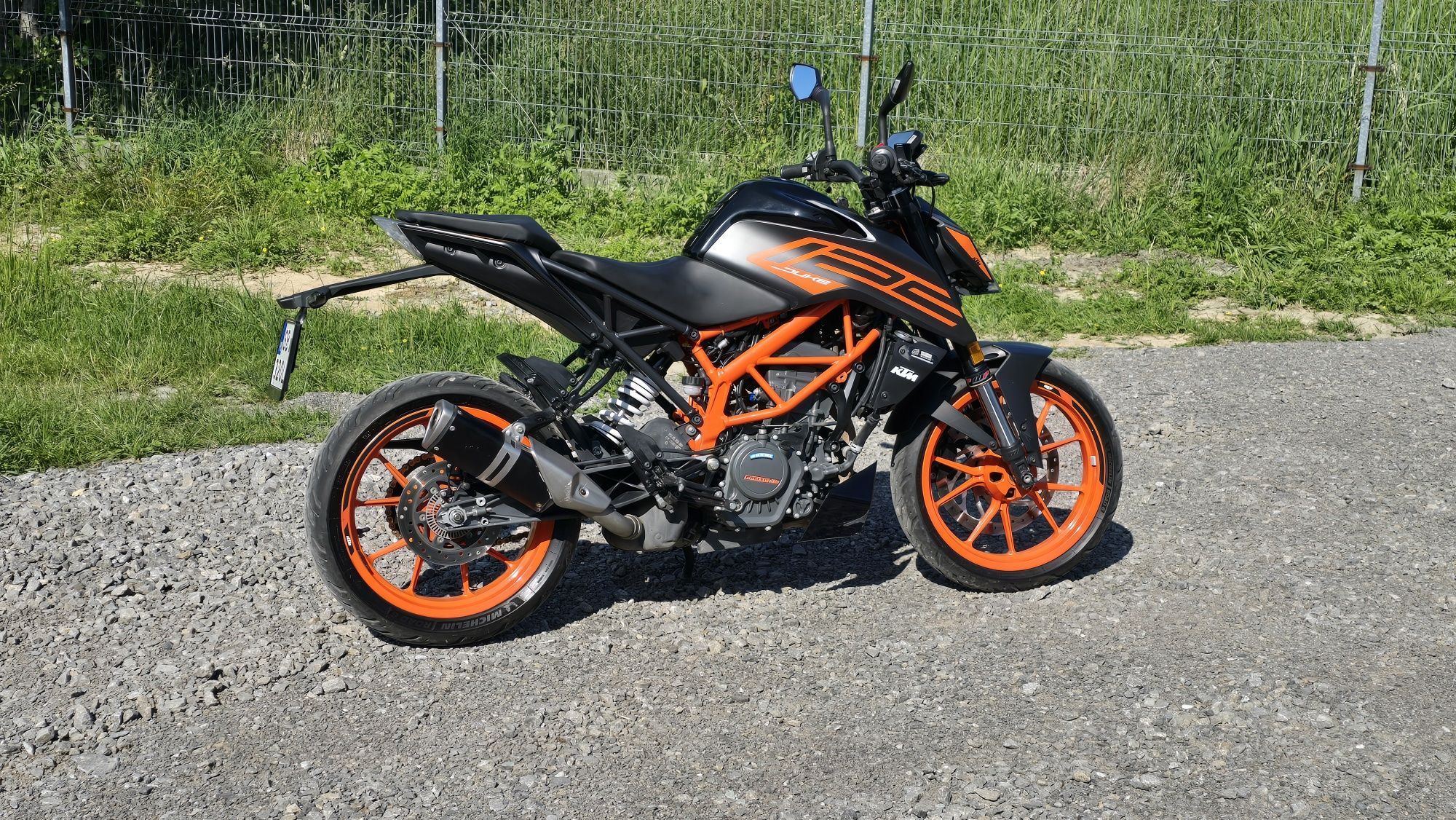 KTM 125 Duke 2021r idealny stan