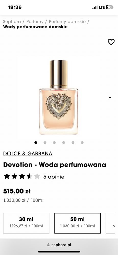 Perfum Dolce&Gabbana Devotion