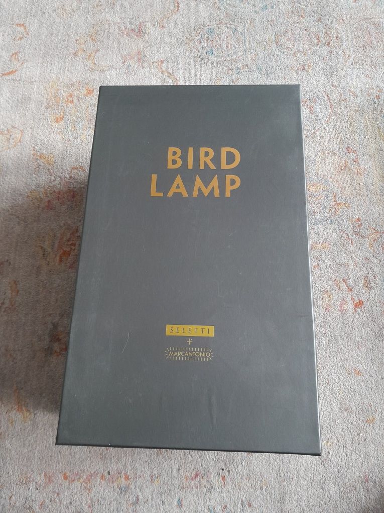 Lampa ścienna Bird Looking right indoor, czarny, Seletti