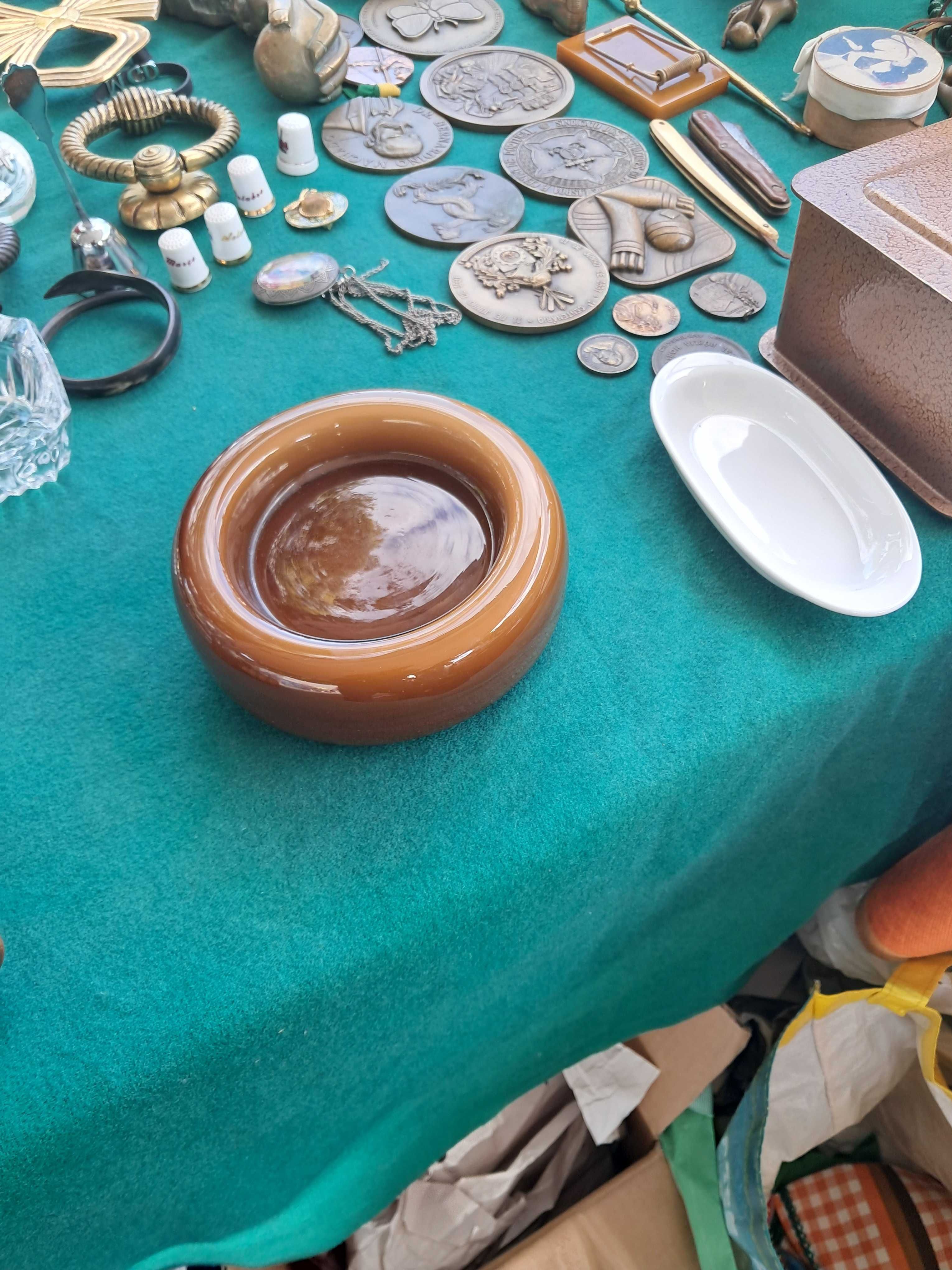 Cinzeiro de vidro murano