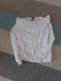 Biała bluzka galowa na zakończenie roku szkolnego r. 134 smyk