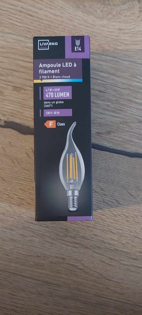 Żarówka filamentowa LED, 1 szt. LIVARNO HOME