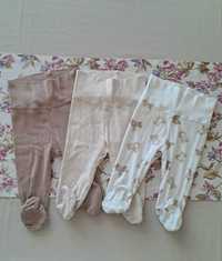 Półśpiochy spodnie niemowlęce r.68 H&M