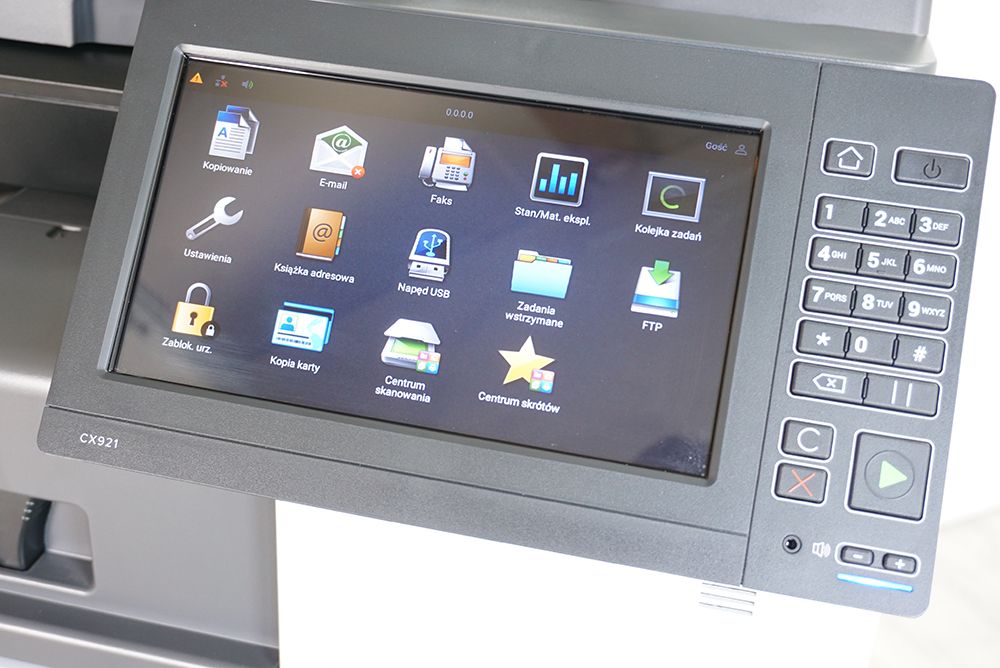 Drukarka wielofunkcyjna Lexmark CX921 Skaner Duplex Sieć Kolor A3 A4