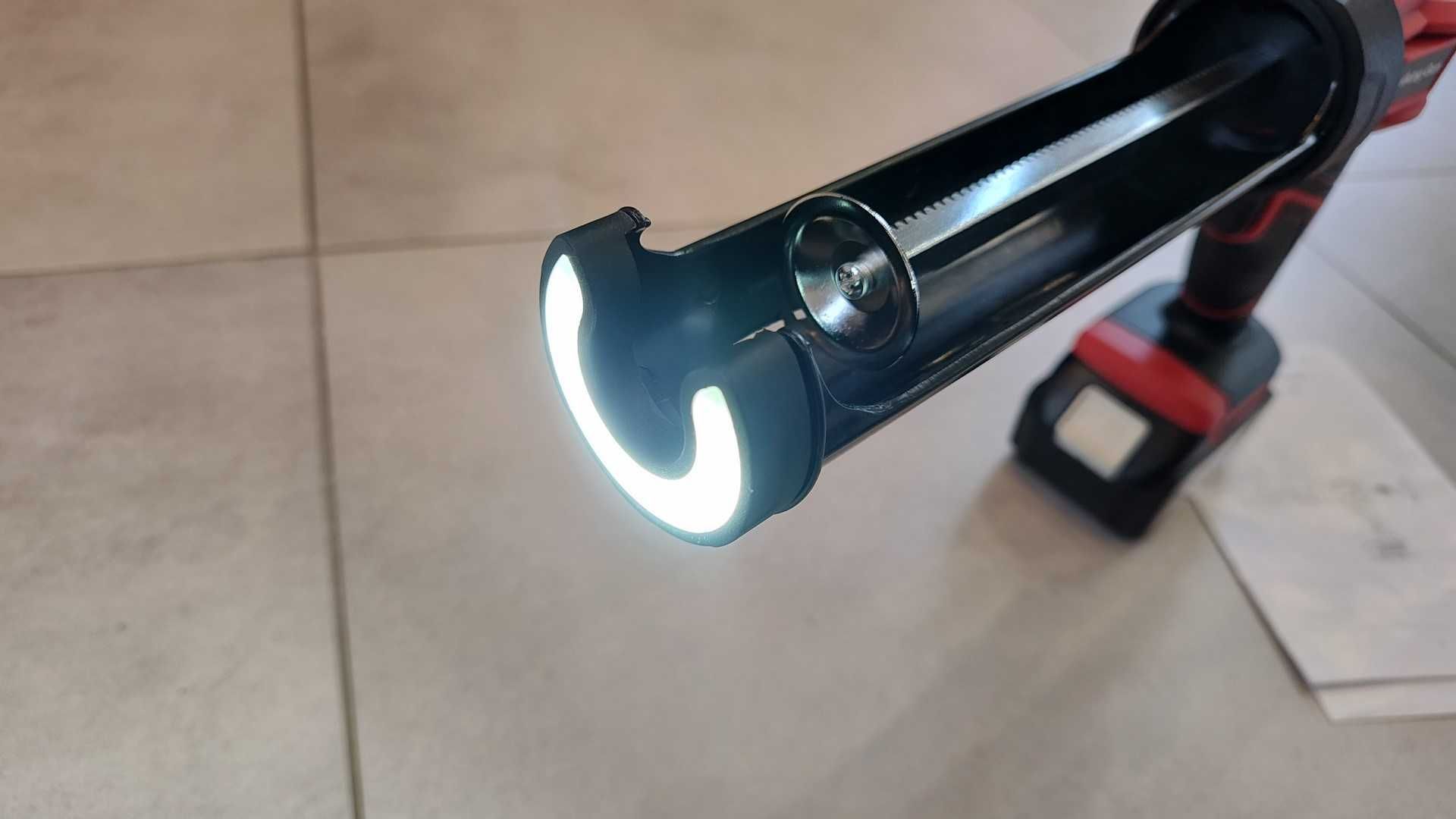 Pistolet / Wyciskacz do silikonu / kleju Do aku Makita 18V akumulator