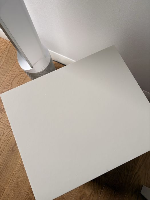 Ikea Malm szafka nocna komoda biala z szufladami