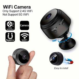 Mini Kamera Wi-Fi, tryb nocny, bezprzewodowa, mała, szpiegowska kolor