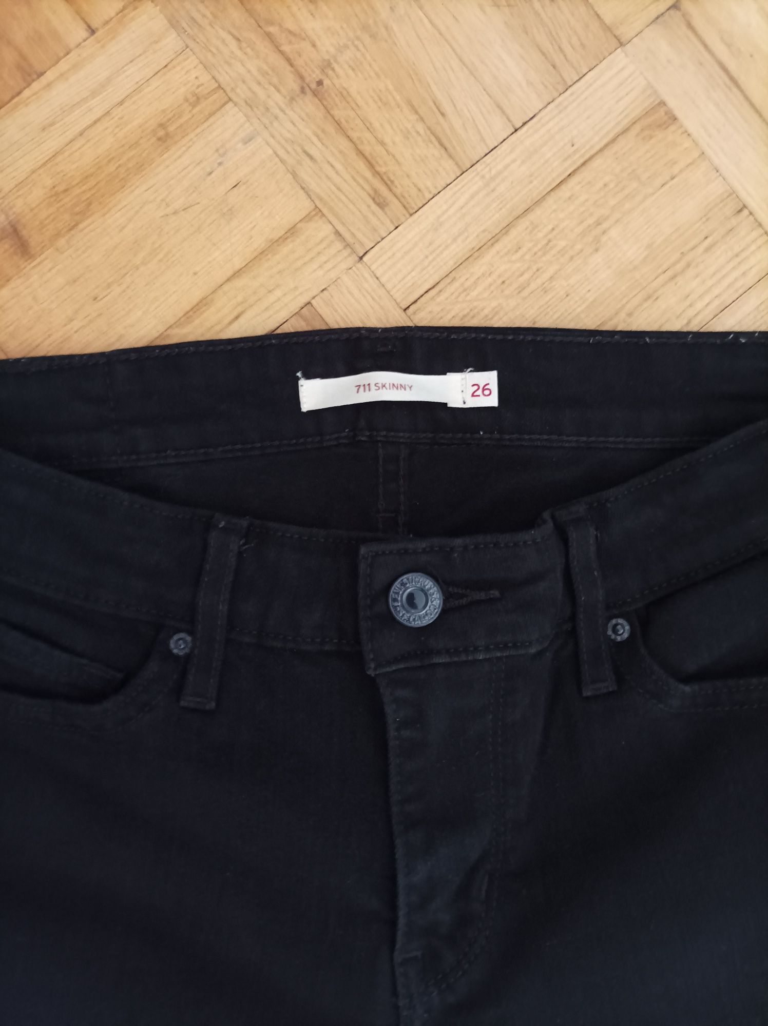 Spodnie jeansowe damskie Levi's 711 skinny