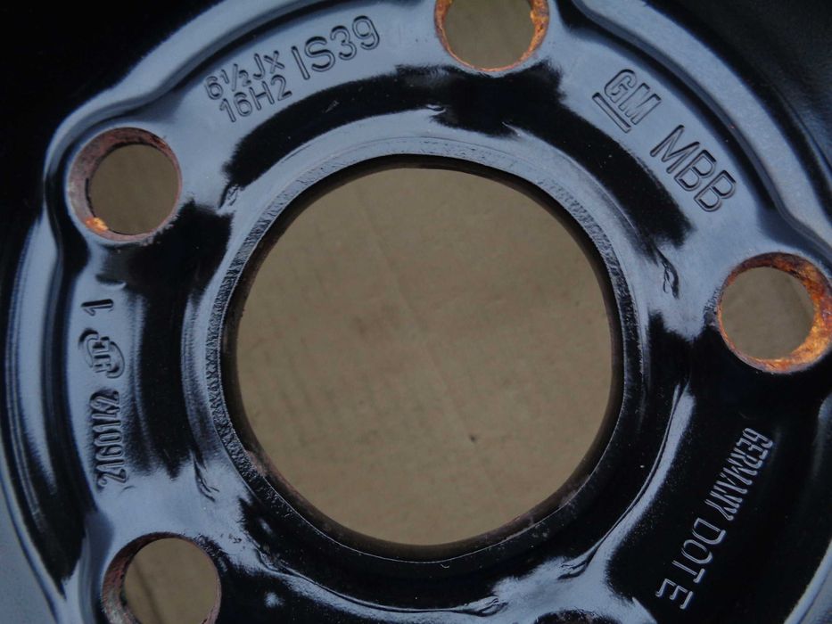 Felgi stalowe 16 OPEL MOKKA, Astra J, Chevrolet 5x105, 6,5J +czujniki