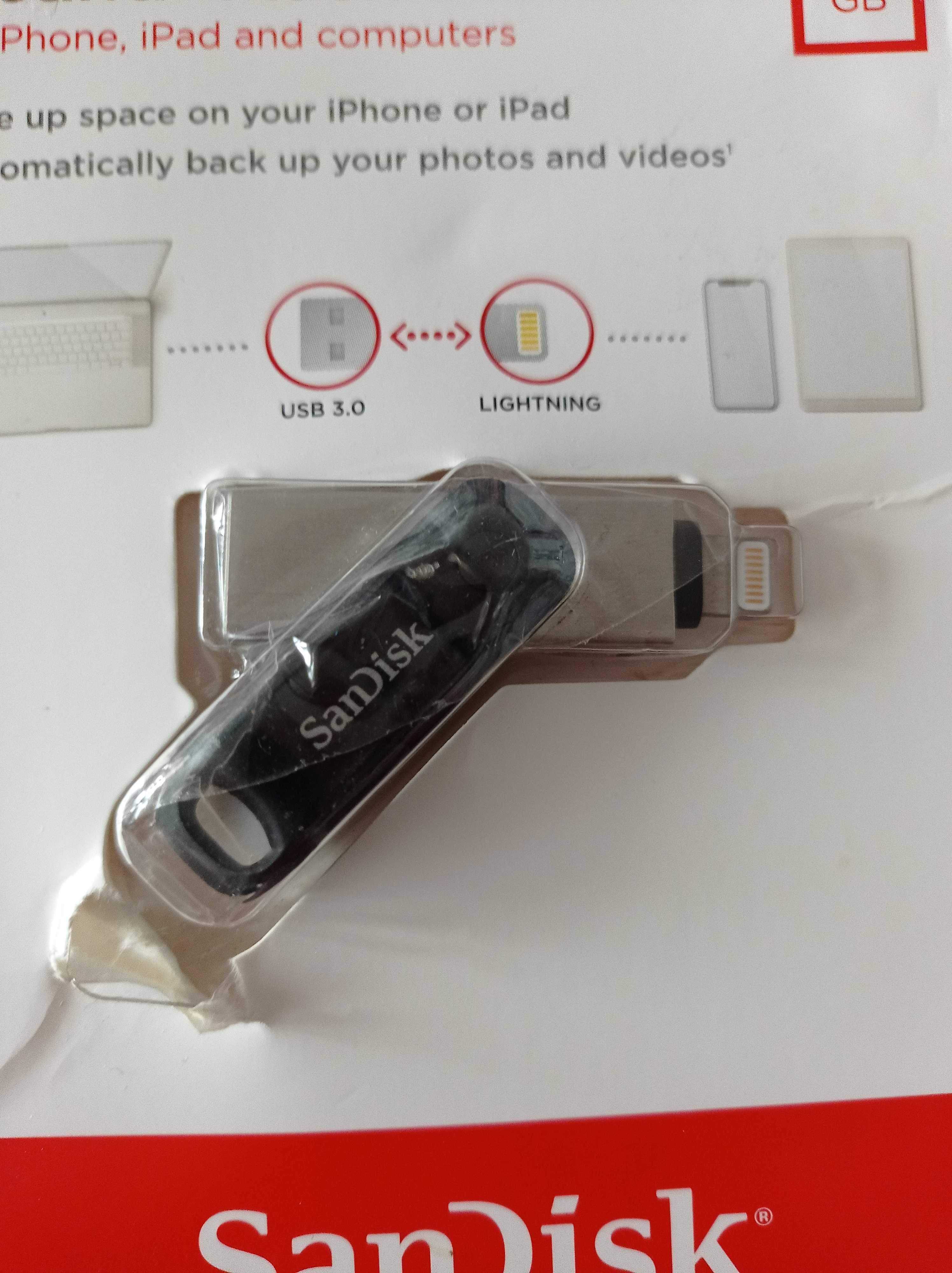 Pendrive SanDisk iXpand Go SDIX60N-128G-GN6NE