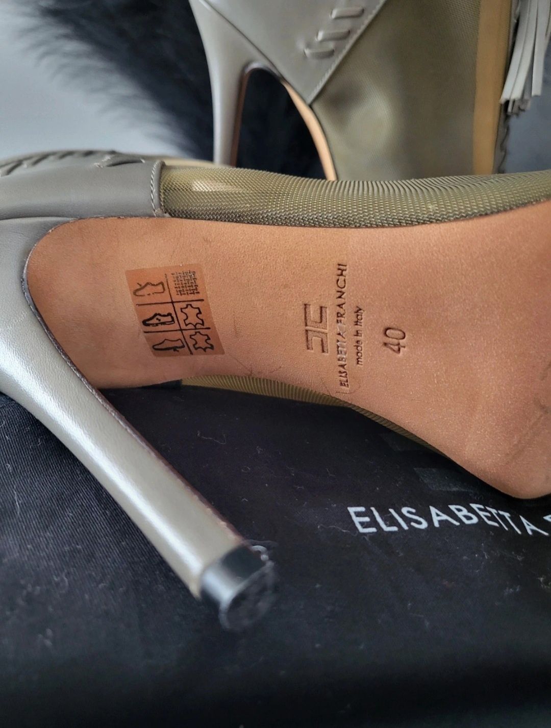Sandały Elisabetta Franchi roz. 40