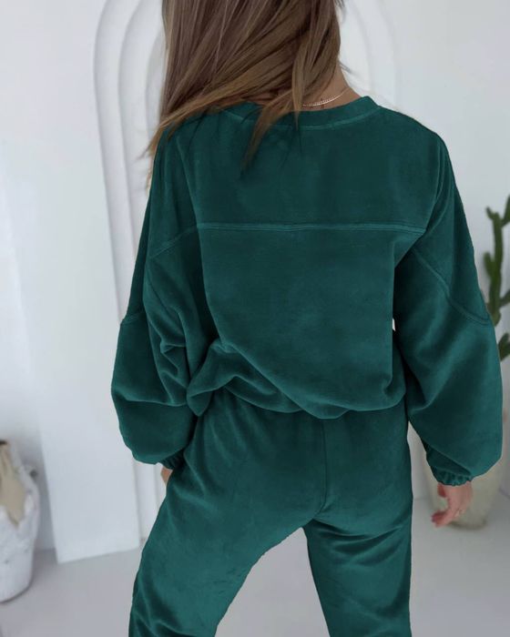 Жіночий костюм теплий велюр на плюшевій основі.Розміри 42-56