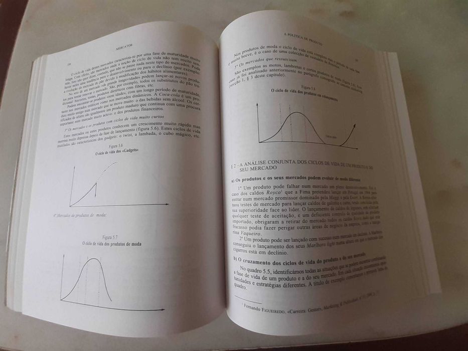 Livro "Mercator Teoria e Prática do Marketing", em excelente estado
