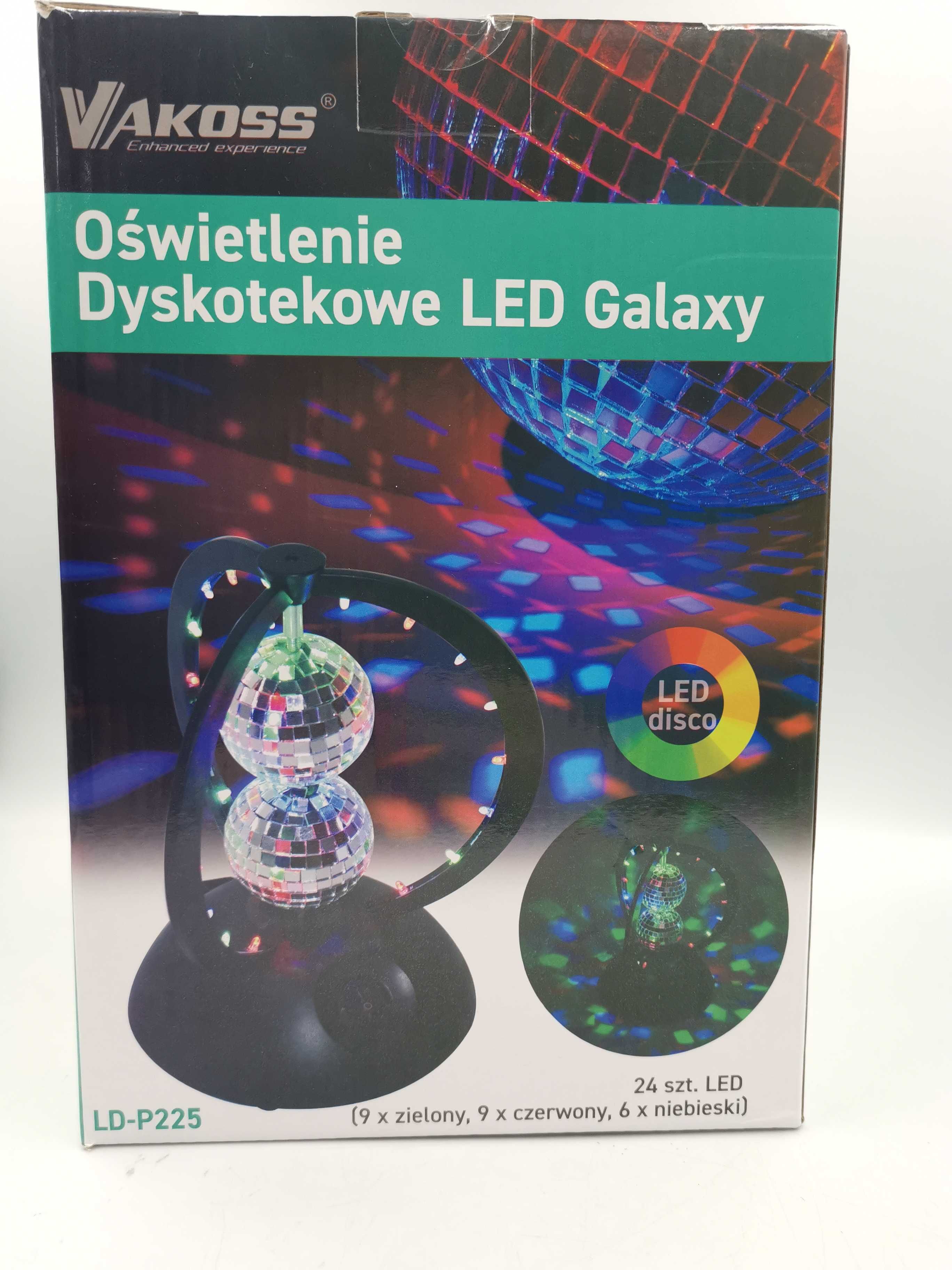 Na Lewara Oświetlenie dyskotekowe LED Galaxy Vakoss LD-P225