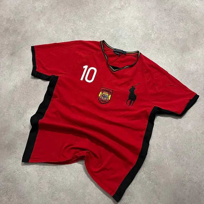 Koszulka Polo Ralph Lauren Spain Chief Keef Vintage Retro Y2K 90s