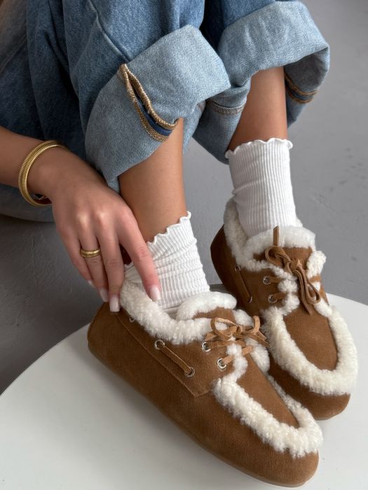 Лофери зимові Miu Miu Loafers Winter