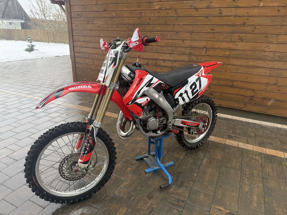 Honda cr125 r 2004r super stan + dużo dodatków
