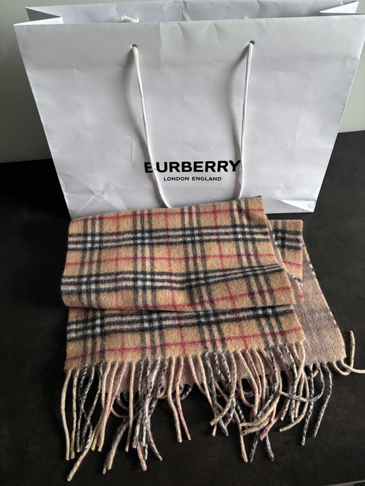 Kaszmirowy szalik Burberry