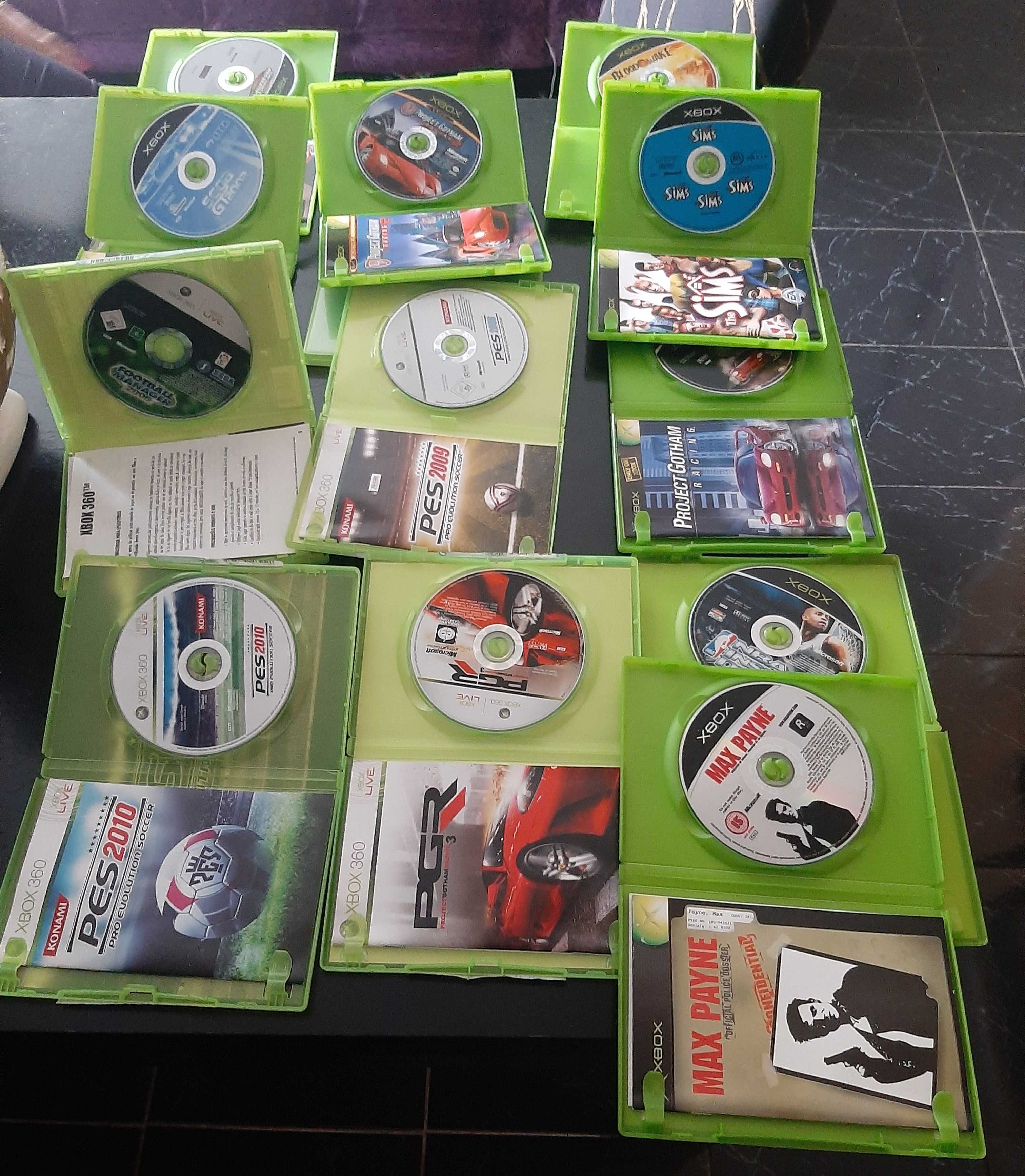 13 jogos de xbox 360 50.€ tudo