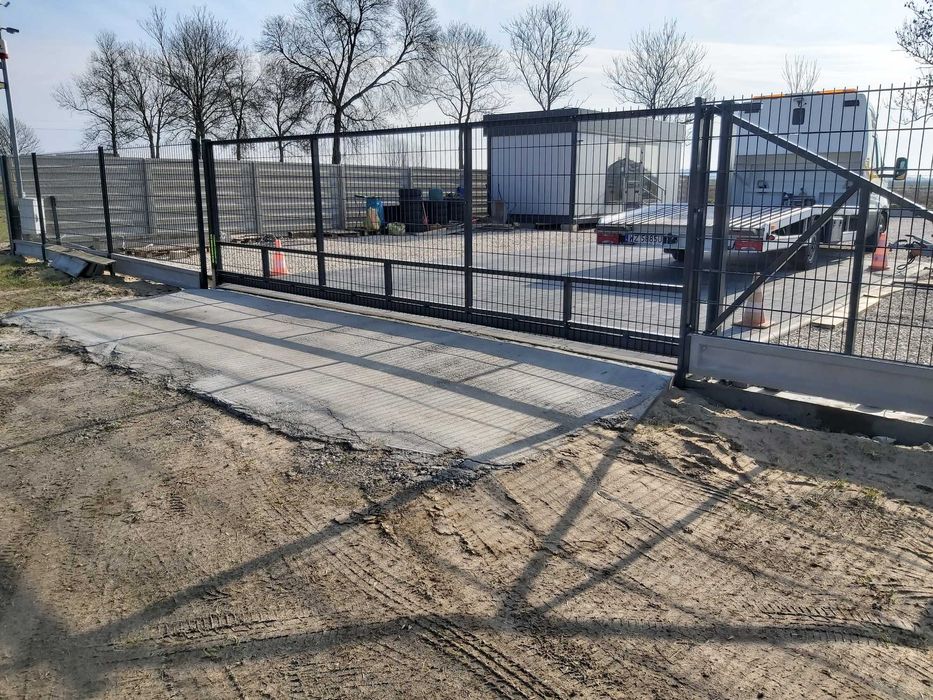 Grafit podmurówka , podwalina betonowa , panel , deska