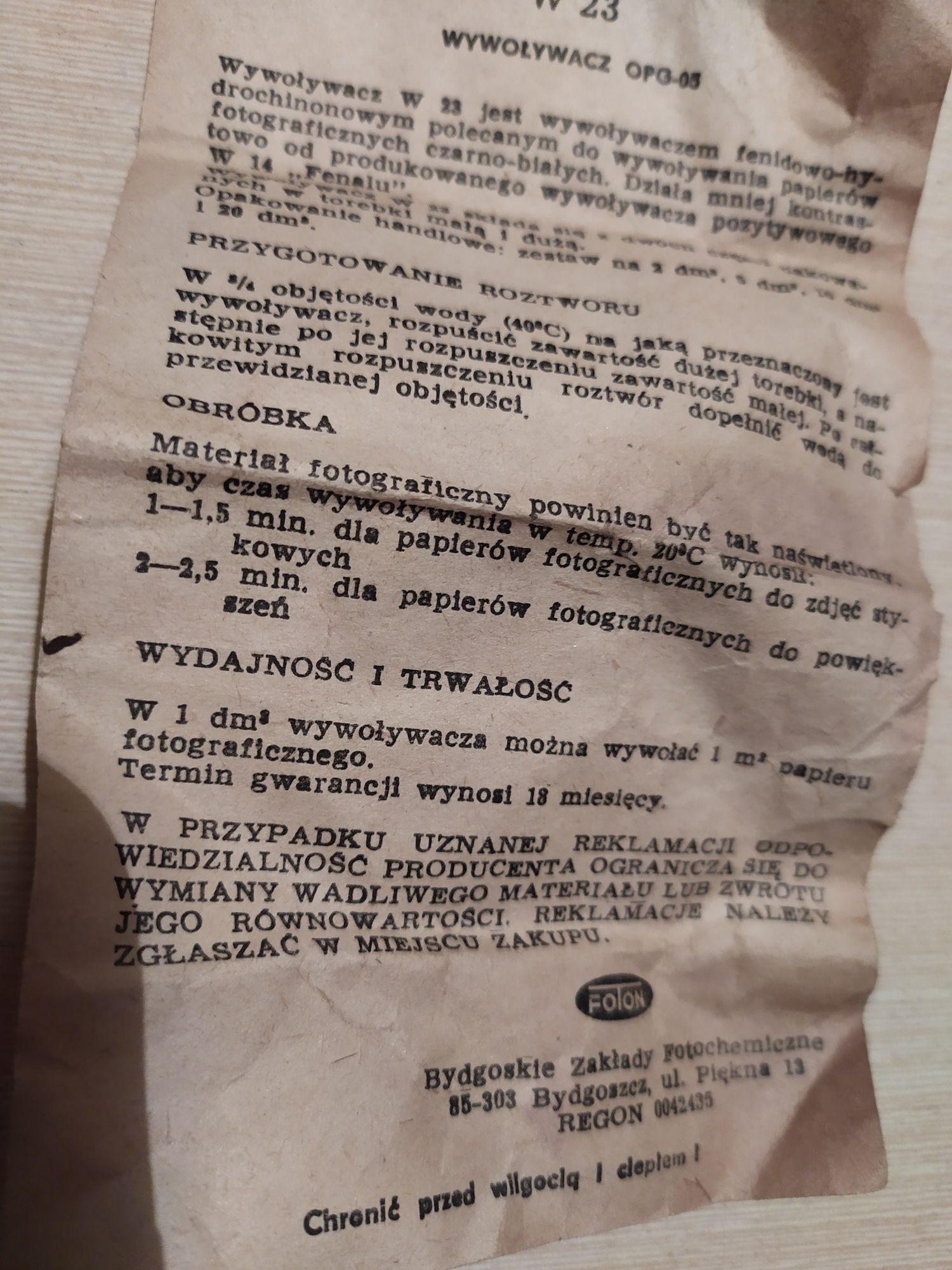 Wałek do zdjęć prl + akcesoria