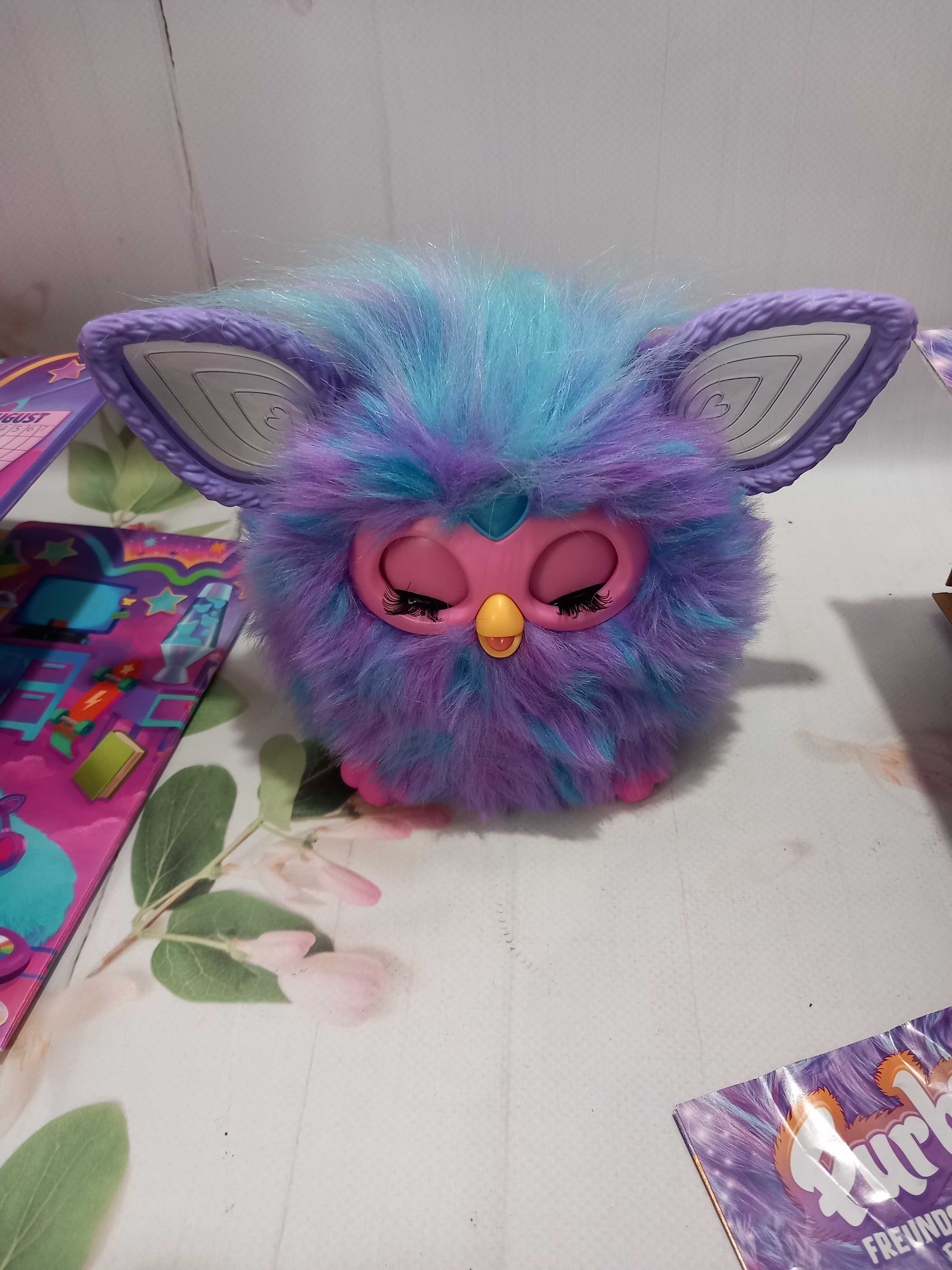 FURBY 2.0 Interaktywna maskotka Fioletowa Hasbro j. Niemiecki
