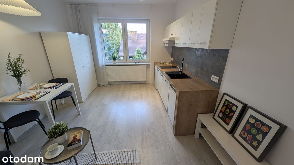 Klimatyczne Nowe dwupokojowe w pełni umeblowane