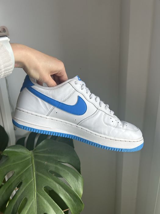 Buty Nike Air Force 1 Low 07 White photo Blue w rozmiarze 44!