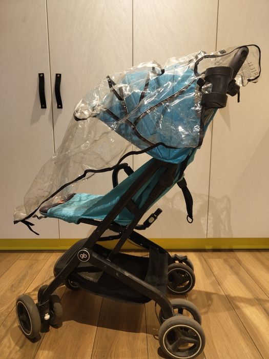 GB Pockit+ Capri Blue/Turquoise, прогулянкова коляска, б/у