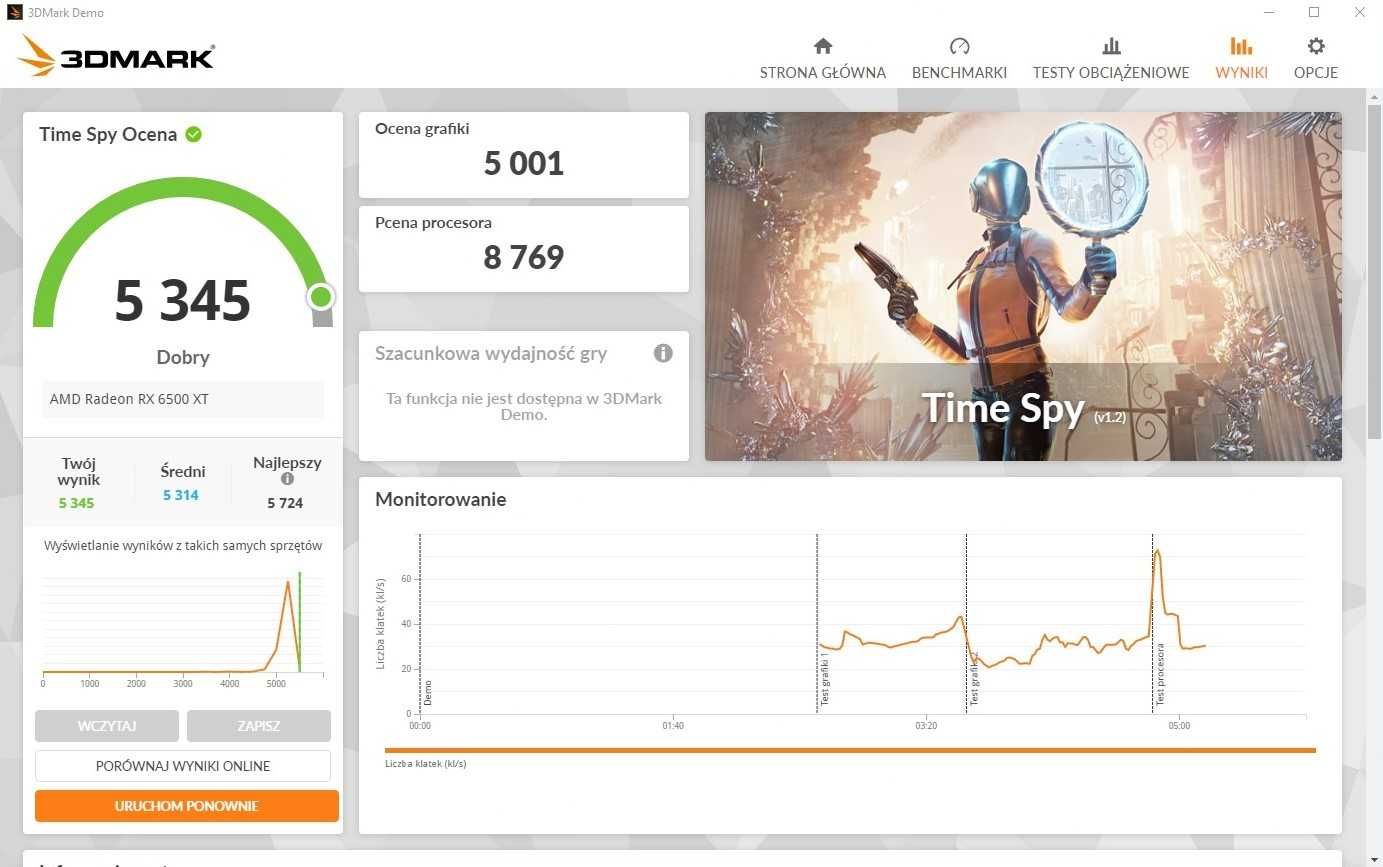 Karta graficzna AMD Radeon SAPPHIRE PULSE RX 6500 XT 4GB