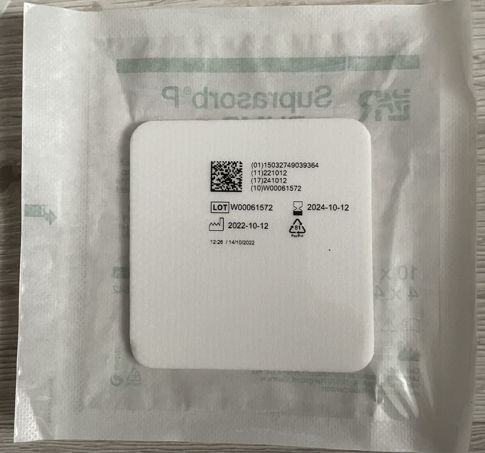 Opatrunek Suprasorb P Adhesive - 6 szt.