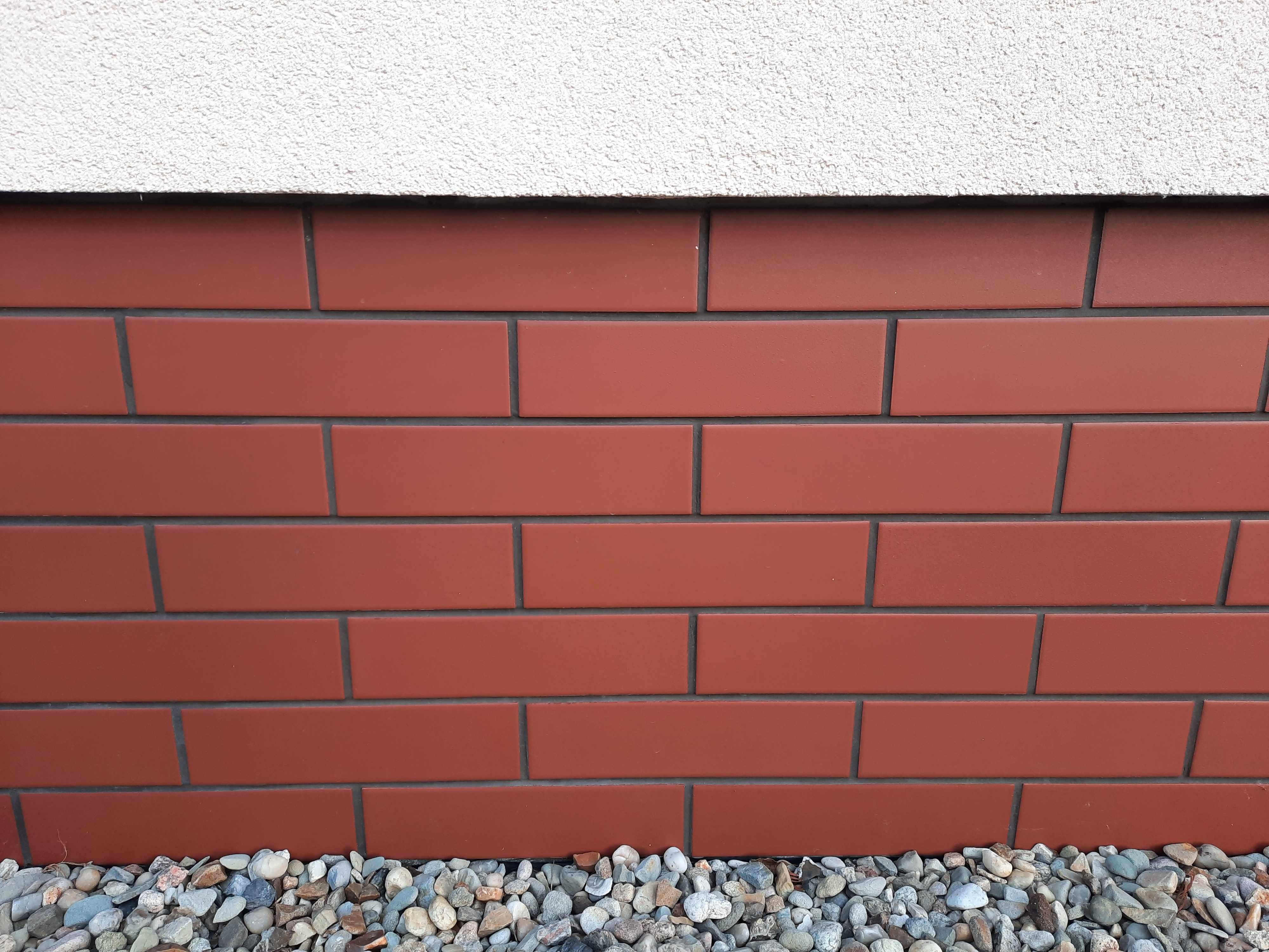 Płytka  CERRAD  klinkierowa NOWE/ cegłopodobna gładka burgund 24,5/6,5