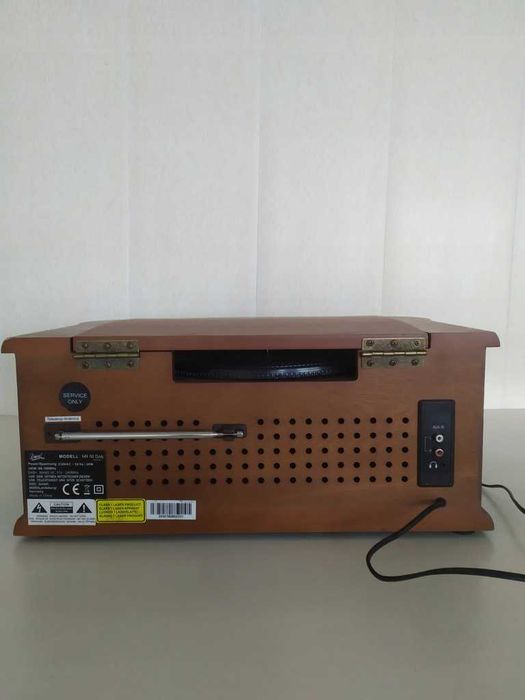 Gramofon Dual NR 50 Radio cyfrowe DAB+ FM CD MP3 USB KASETA AUX-in