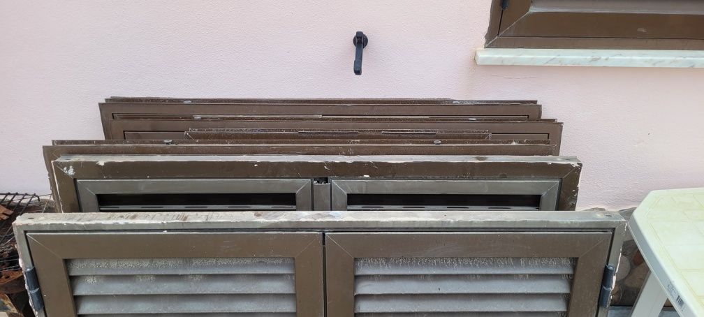 Janelas usadas alumínio